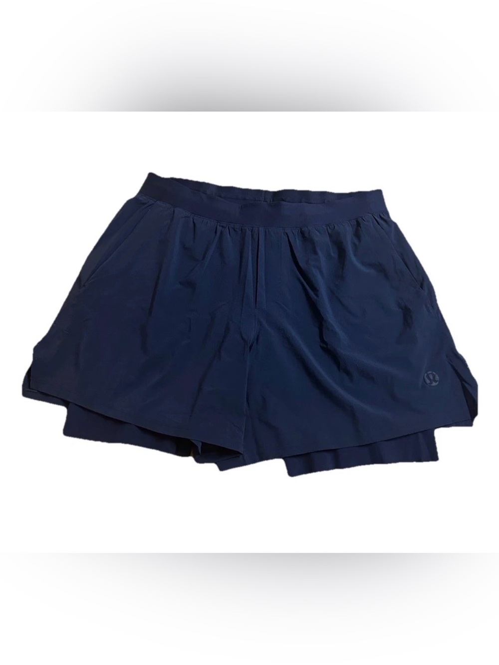 Lululemon Vented Tennis LINED Shorts NISE XL Night Sea Color, NWOT